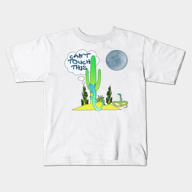 Can't Touch This Kids T-Shirt by By Diane Maclaine